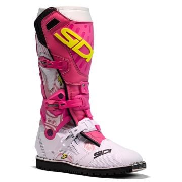 Sidi Crossair HD Billy Bolt Special Edition Weiß Pink Motocross Stiefel