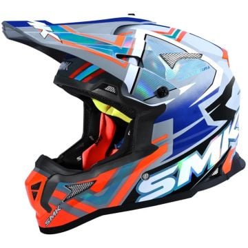 SMK Allterra X-Aces Multicolour Casco Motocross