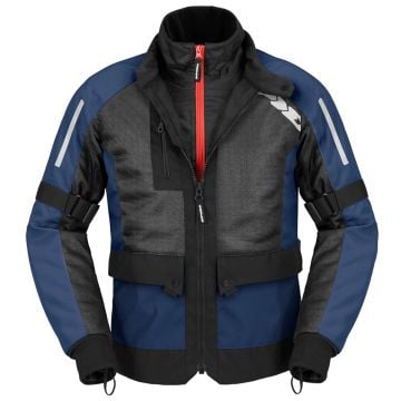 Spidi Net H2Out Jacket Black Blue   