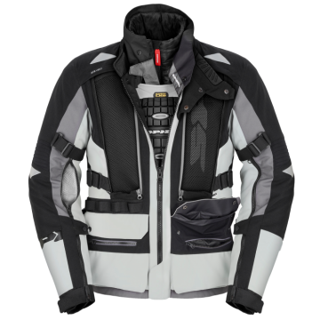 Spidi Allroad Schwarz Grau Jacke