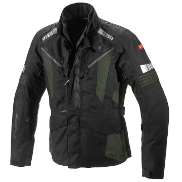 Spidi Outlander H2Out Jacket Dark Green Black   