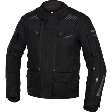 SECA Strada Evo Black Textile Jacket