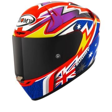 Suomy SR-GP Legacy ECE 22.06 Blue Full Face Helmet