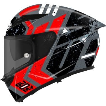 Suomy Stellar 2 Entropy Matt Red Full Face Helmet