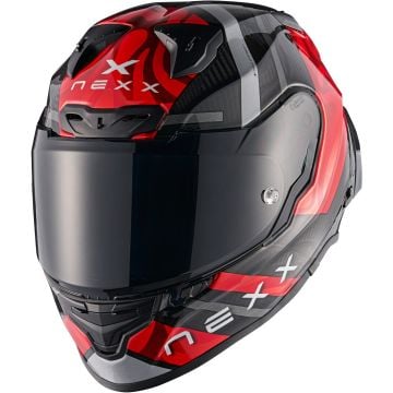 Nexx X.R3R Swirl Carbon Red Full Face Helmet
