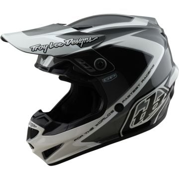Troy Lee Designs GP Shutter Grey Motocross Helmet