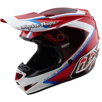 Troy Lee Designs GP Shutter Rouge Casque Motocross