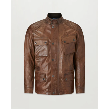 Belstaff Turner Brown Leather Jacket