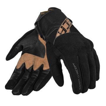 SECA X-Stretch II Guantes Negro Marrón