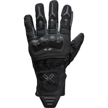 IXS Rapid-STX 1.0 Waterproof Black Motorcycle Gloves