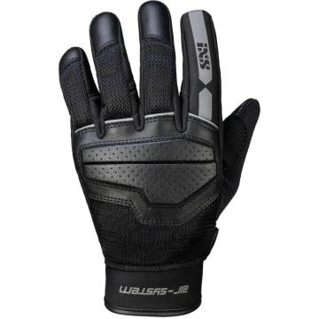 IXS Evo-Air Black Grey Motorcycle Gloves