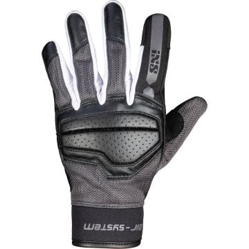 IXS Evo-Air Ladies Black Grey White Motorcycle Gloves
