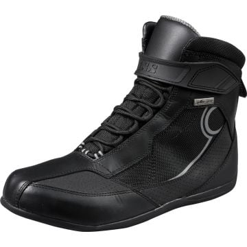 IXS Lace-ST Black Motorcycle Boots