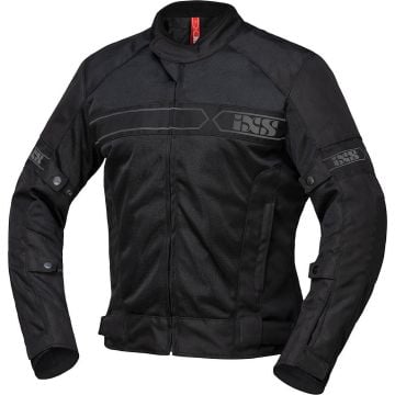 IXS Evo-Air Black Textile Motorcycle Jacket