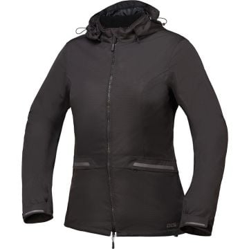 IXS Elora-ST-Plus Ladies Black Textile Motorcycle Jacket