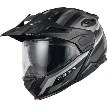 Nexx X.Lifecountry Westbound Black Matt Grey Flip Up Helmet
