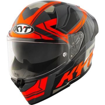 KYT R2R Octane Orange Full Face Helmet