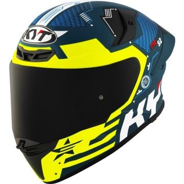 KYT TT-Revo Fuselage Matt Gelb Integralhelm