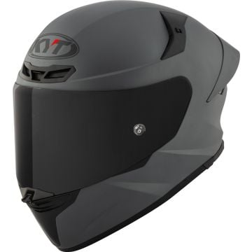 KYT TT-Revo Plain Matt Grau Integralhelm