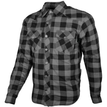 gms Jaguar Black Grey Motorcycle Riding Shirt