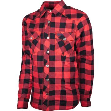 gms Jaguar Ladies Black Red Motorcycle Riding Shirt