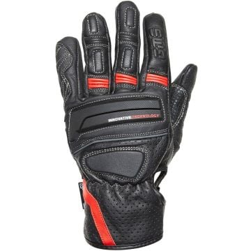 gms Navigator Black Red Gloves