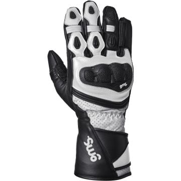gms GR-1 SF Black White Perforated Gloves