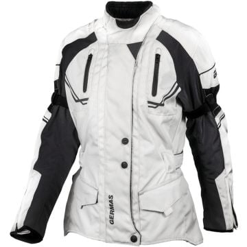 gms Taylor Ladies Black Beige Textile Jacket