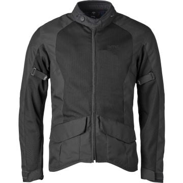 gms FiftySix.7 Long Black Textile Jacket