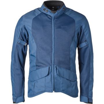 gms FiftySix.7 Long Blue Textile Jacket