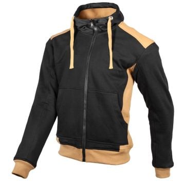 gms Grizzly Black Brown Motorcycle Hoodie