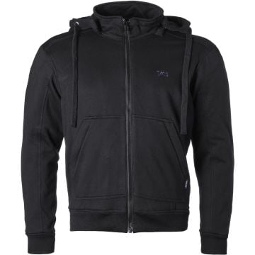 gms Grizzly Black Motorcycle Hoodie