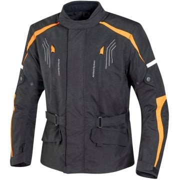 gms Dayton Black Orange Textile Jacket