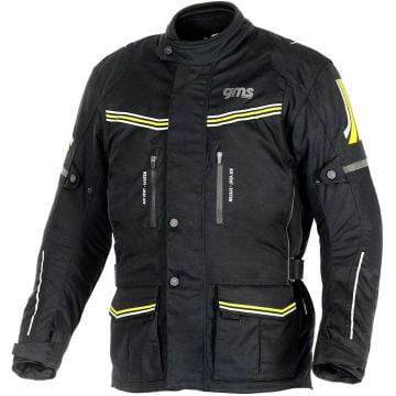 gms Terra Eco Black Yellow Textile Jacket