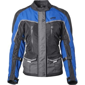 gms Twister Neo Ladies Black Blue Waterproof Textile Jacket