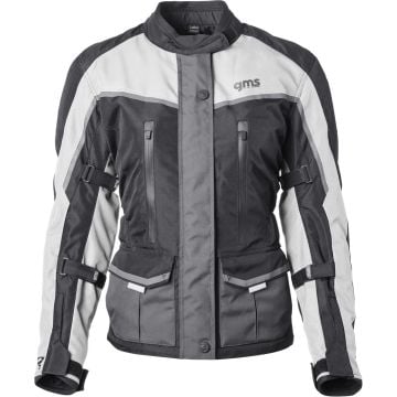gms Twister Neo Ladies Black Grey White Waterproof Textile Jacket