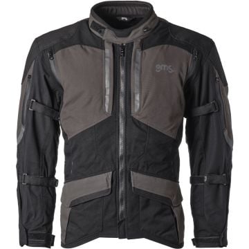 gms Acamar WP Black Grey Waterproof Textile Jacket