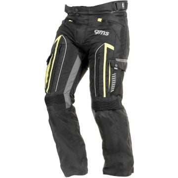gms Everest Black Yellow Textile Pants