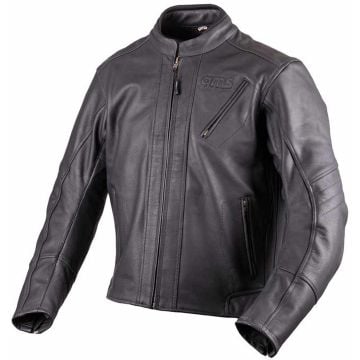 gms Panther Black Leather Jacket