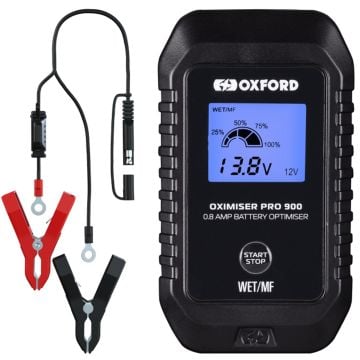 Oxford Oximiser Pro 900 Enchufe del cargador de batería en EU