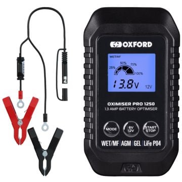 Oxford Oximiser Pro 1250 Enchufe del cargador de batería en EU
