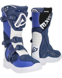 Acerbis X-Team JR Blue White Kids Motocross Boots
