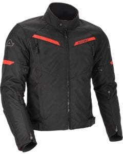 Acerbis X-Street Black Red Textile Jacket