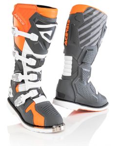 Acerbis X-Race Grey Orange Motocross Boots