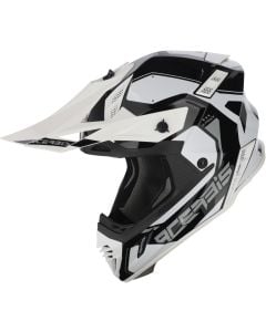Acerbis X-Track Black White Motocross Helmet
