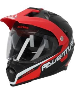 Acerbis Flip FS-606 Grey Red Adventure Full Face Helmet