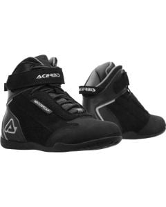Acerbis First Step Black Waterproof Motorcycle Shoes
