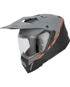 Acerbis Assault Graphic Matt Black Orange Adventure Full Face Helmet