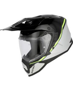 Acerbis Assault Graphic Matt Black Yellow Adventure Full Face Helmet