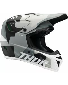 Thor Reflex Carbon Brave Gris Camuflaje Casco Motocross